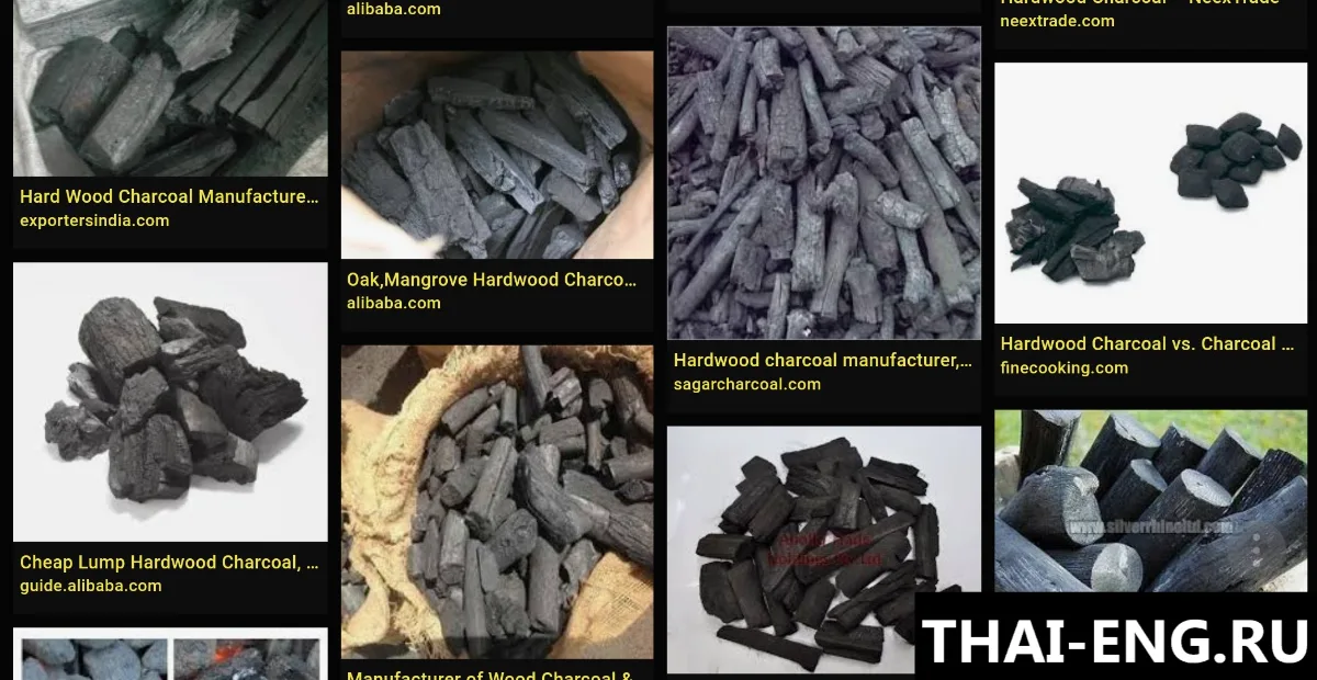 泰国椰子炭——用椰子壳制成的水烟炭块